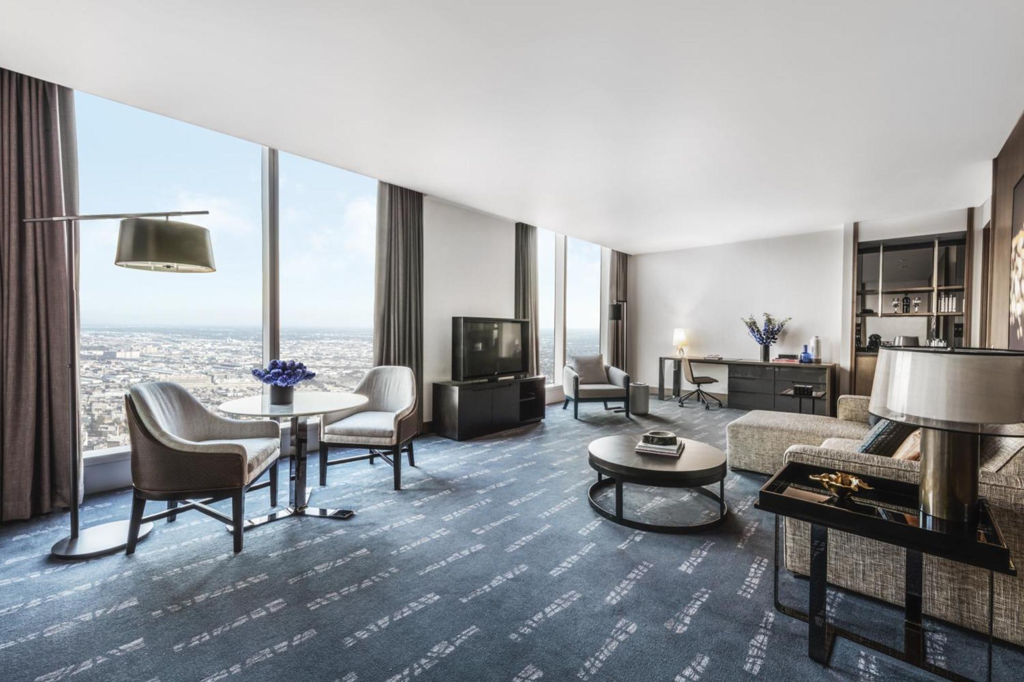 Suite met 1 Slaapkamer en Uitzicht op de Stad