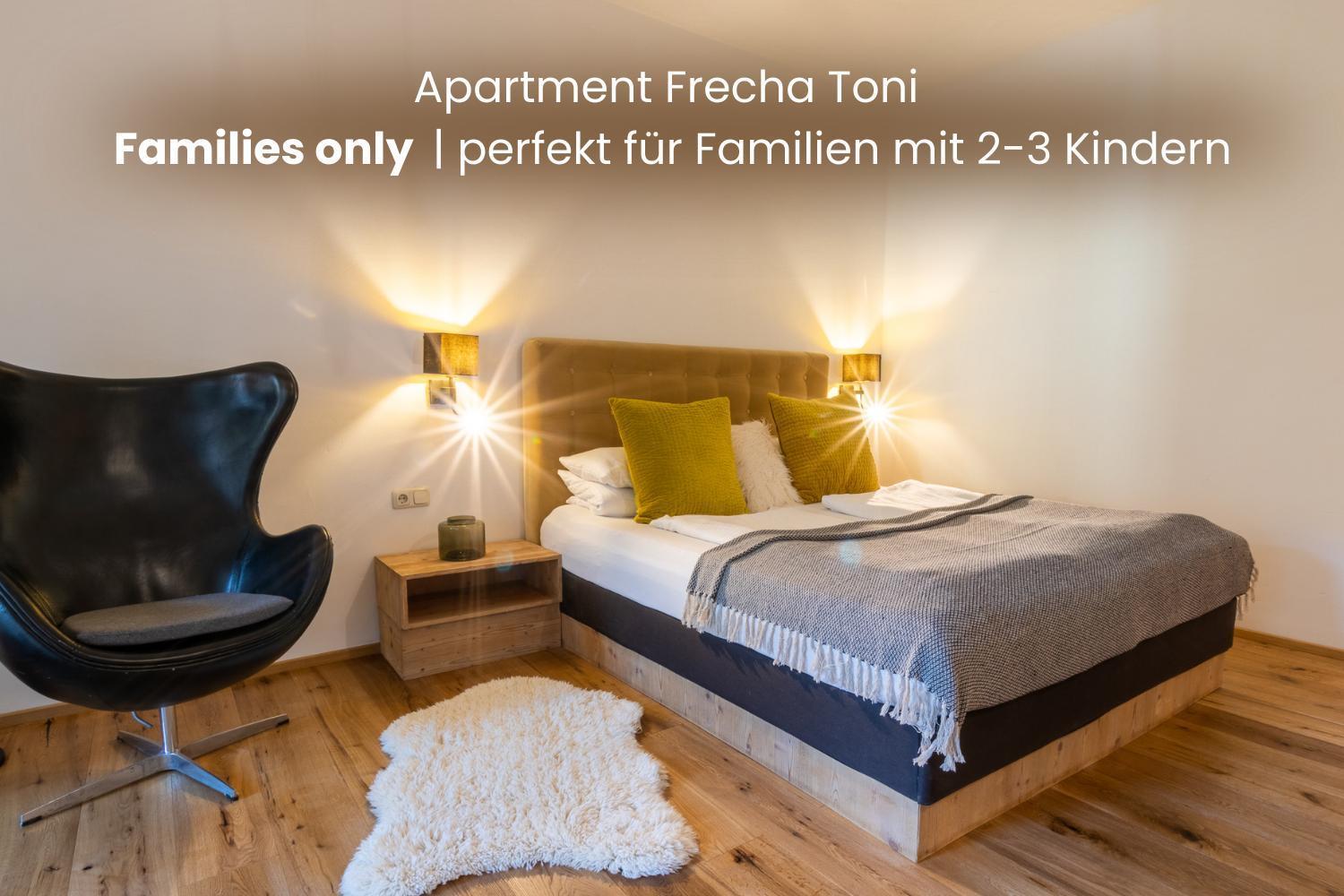 Apartment mit Gartenblick