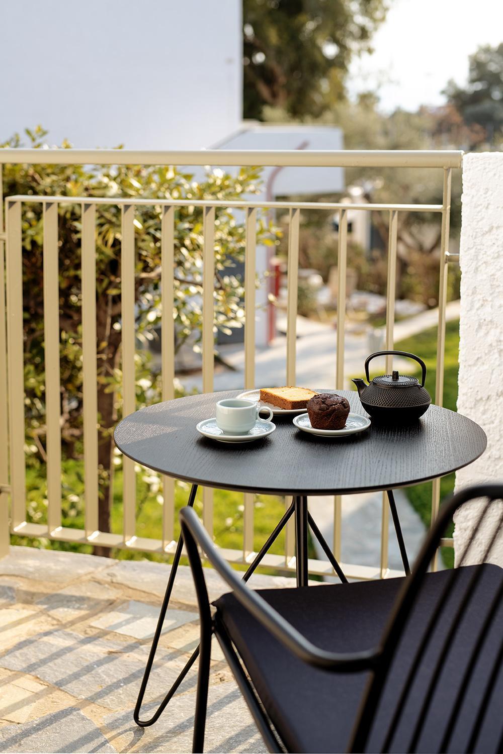 Familienzimmer mit Gartenblick