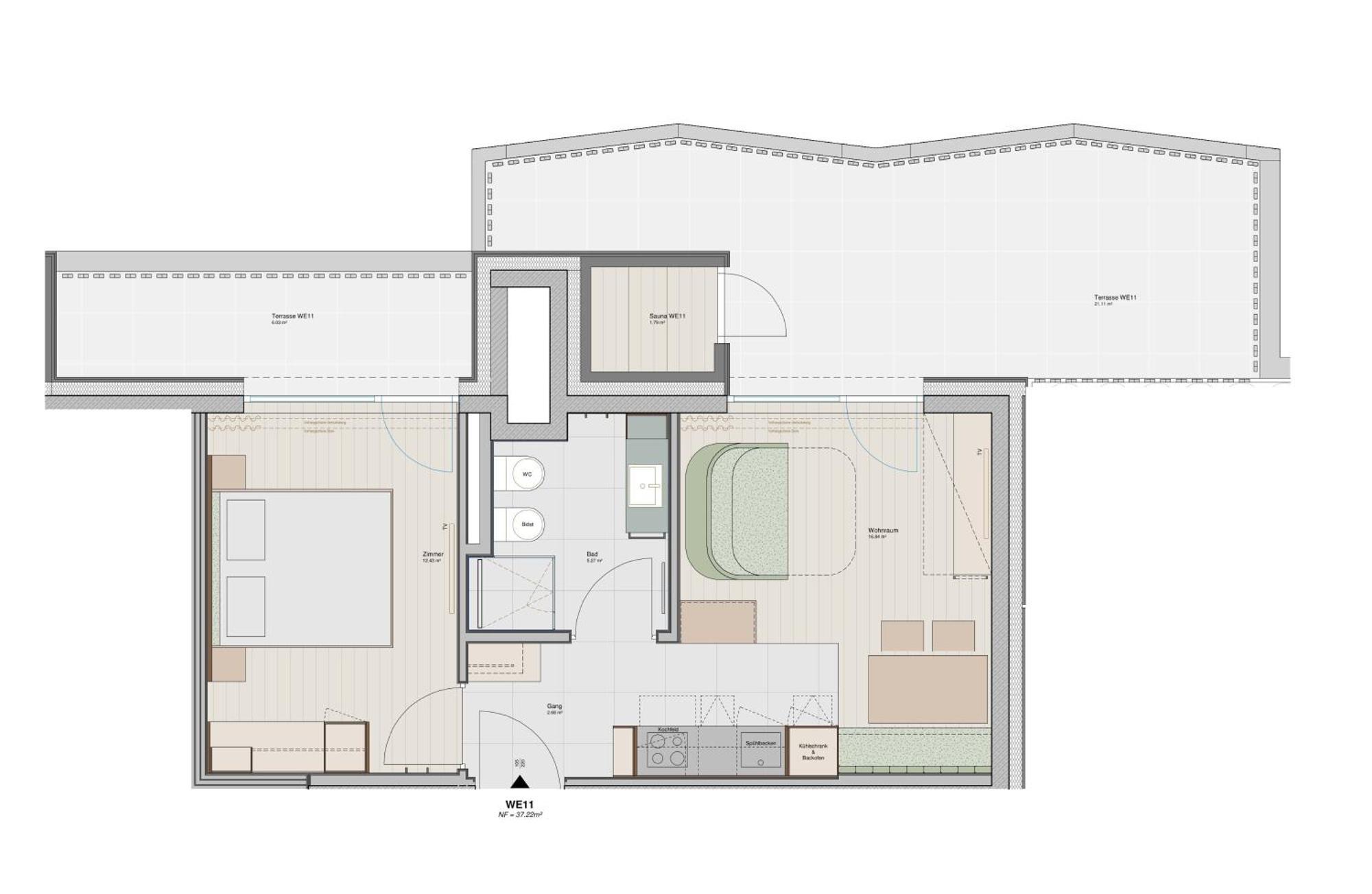 Suite mit Sauna