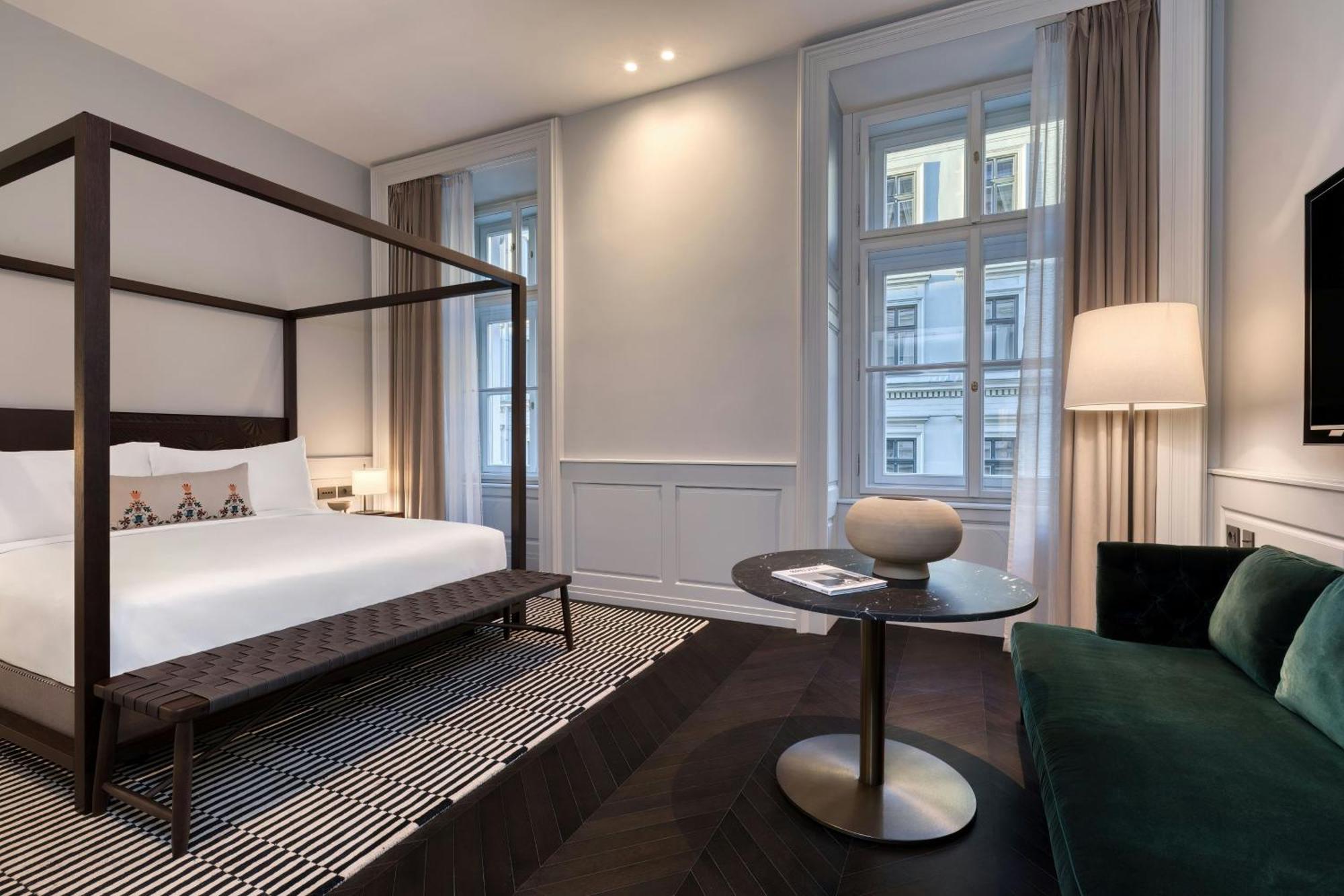 Chambre Lit King-Size Supérieure Patrimoine - Vue sur Rue