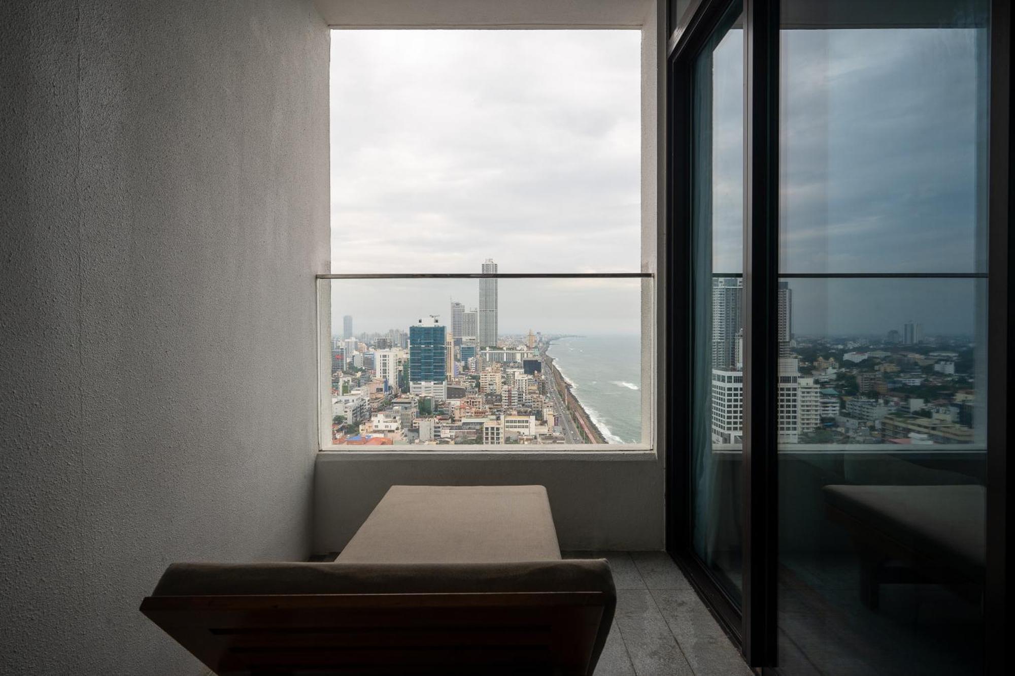 Deluxe Double Partial City and Sea View Room with Terrace