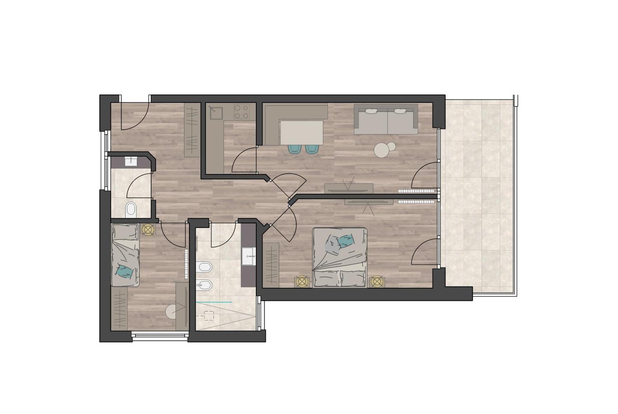 Deluxe Apartment