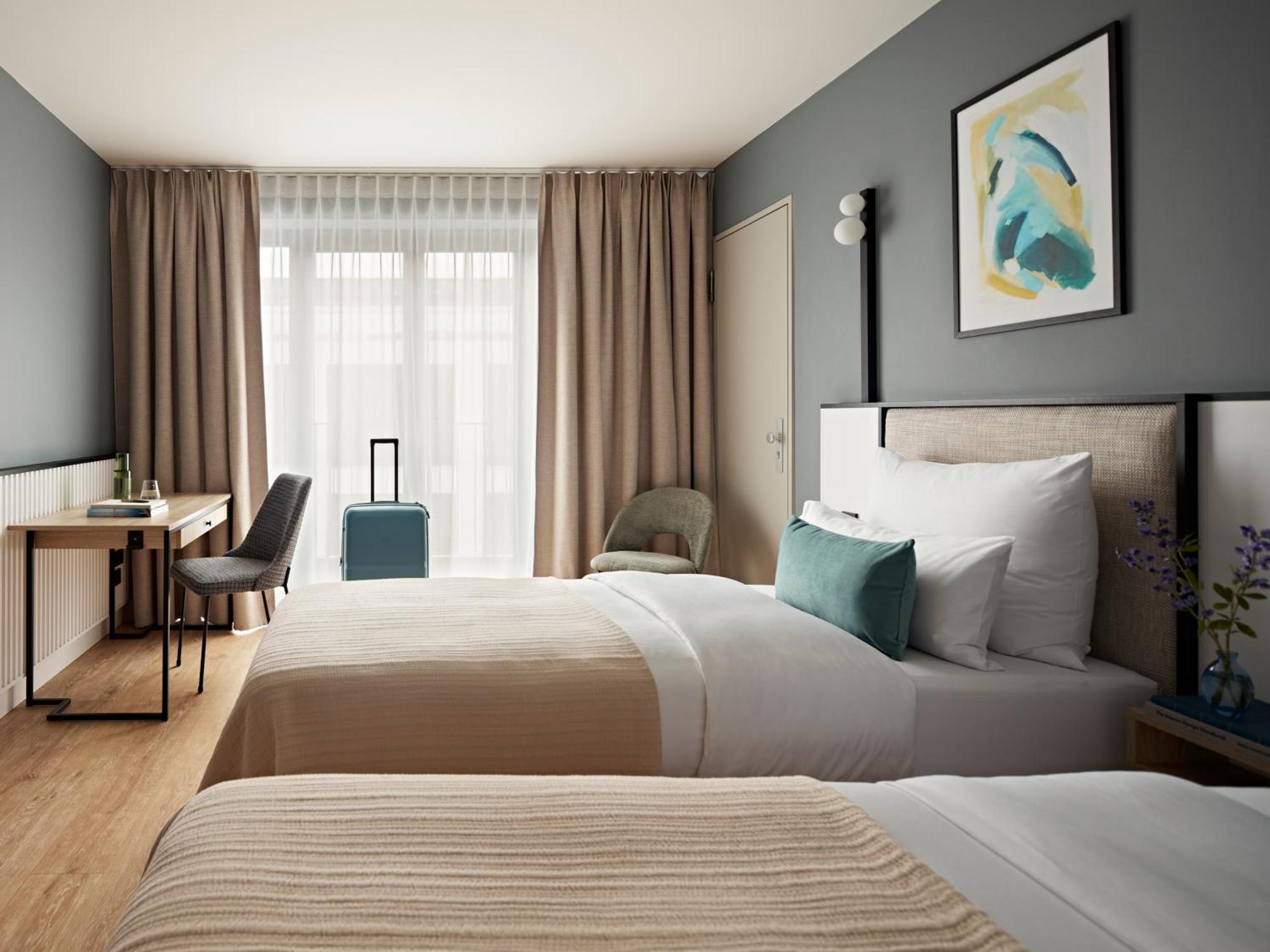Tweepersoonskamer met 2 Aparte Bedden
