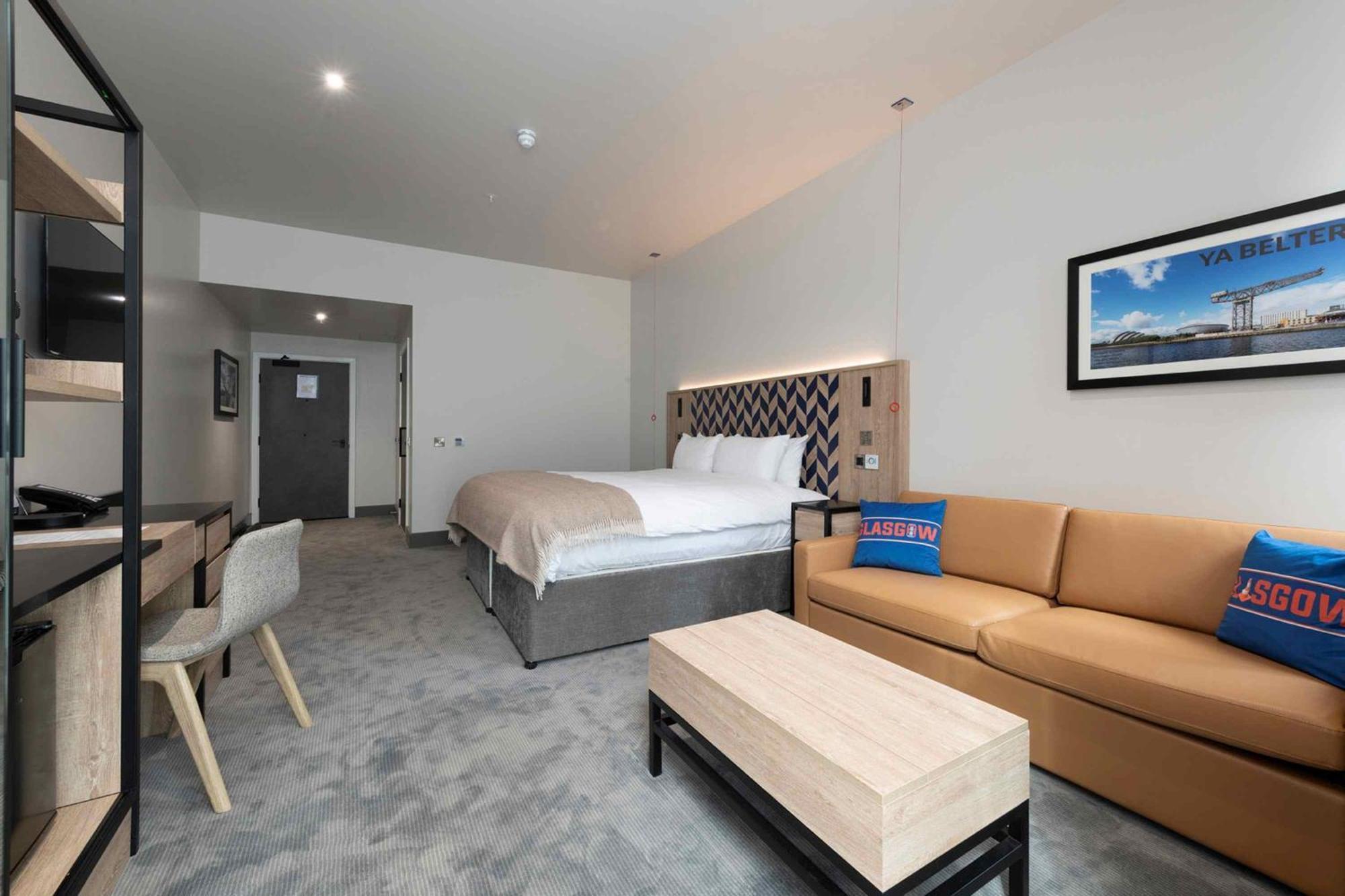 Suite Accessibile con 1 Letto Super King-Size, 1 Divano Letto e 1 Angolo Cottura