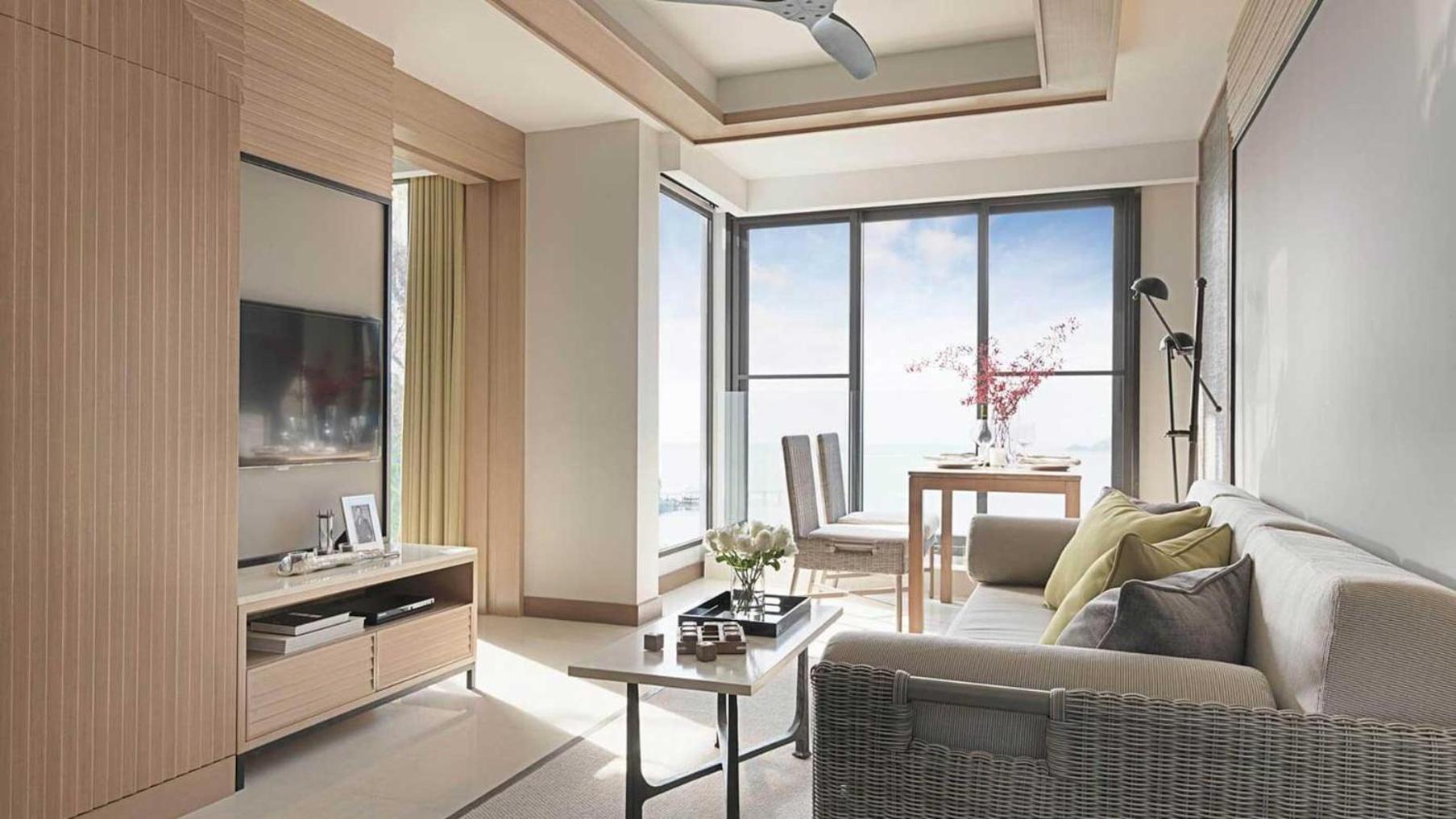 Suite met 1 Slaapkamer en Uitzicht op de Oceaan