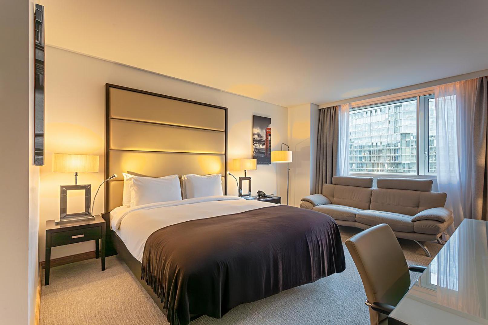 Deluxe Zimmer mit Kingsize-Bett