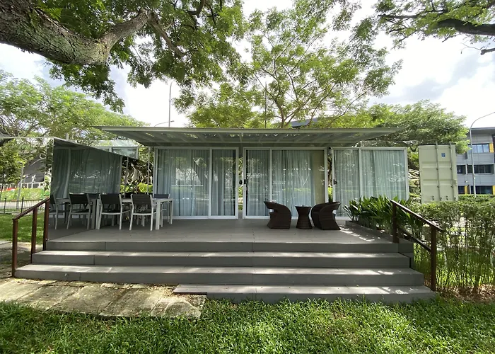 Shipping Container Hotel At One-North Singapore