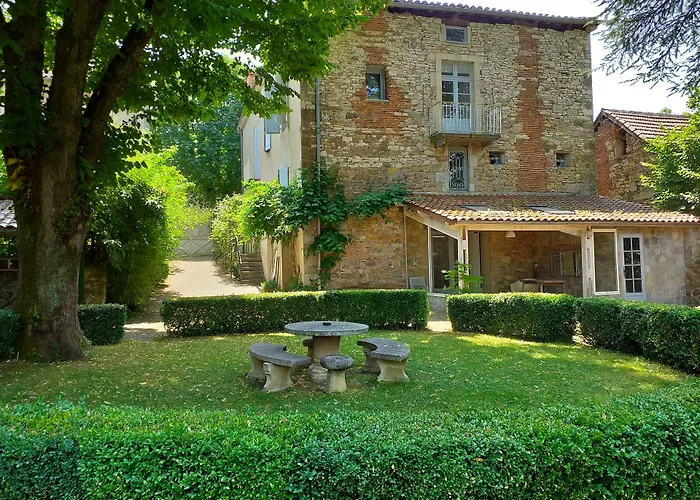 Bed and Breakfast Le Jardin Secret à Saint-Antonin